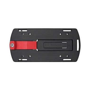 Adapter for rear carrier Klickfix (black/red)