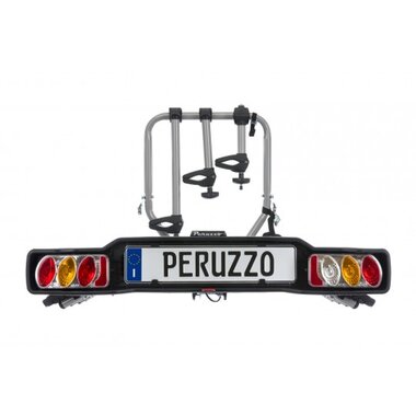 Autobagažinė Peruzzo Siena 4 dviračiam ant grąžulo (plienas, atlenkiama)