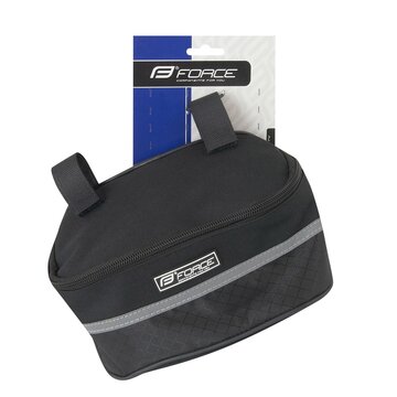 Bag on handlebar FORCE Roller 1,9l (black)