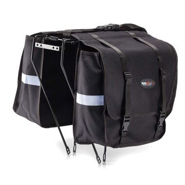 Bag on rear carriers  Lux 28x14x38cm (black)