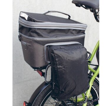 Bag Racktime Talis Plus on rear carrier 8l+7l (black)