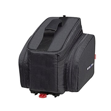 Bag Rixen&Kaul on rear carrier with Snap-It adapter 24x35x23cm 10l