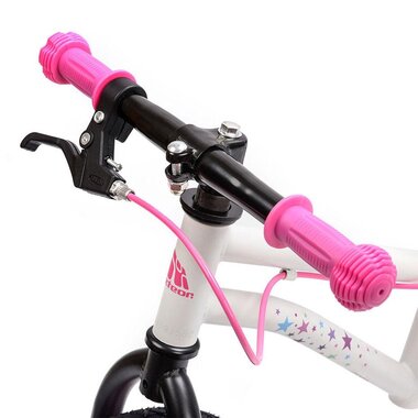 Balansinis dviratis METEOR Olly, 12" (baltas/rožinis)