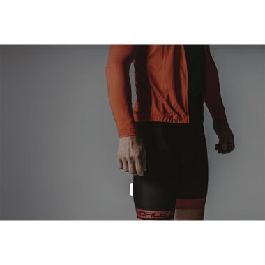 Bibshorts FORCE Fame with padding (black/red) XL