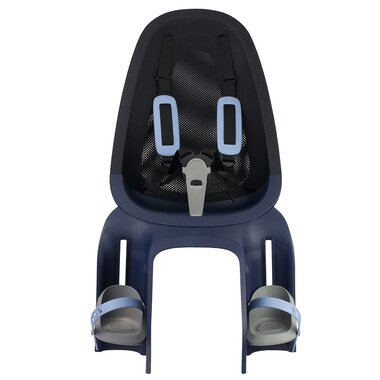 Bicycle child seat QIBBEL Air on rear carrier (dark blue)