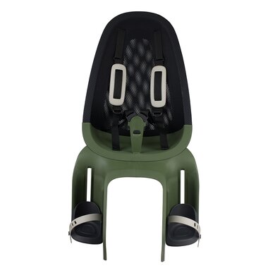 Dviračio kėdutė QIBBEL Air ant bagažinės (tamsiai žalia)