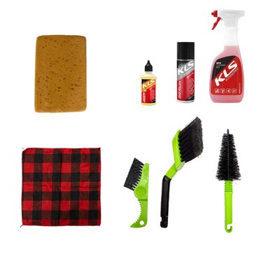 Bicycle cleaning set KLS all in one