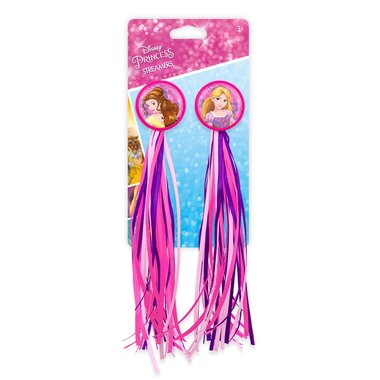 Bicycle handlebar tassels PRINCESS (pair, pink)