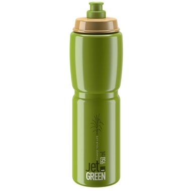 Bottle Elite Jett 950ml (olive green/white logo)
