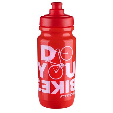 Bottle FORCE Bike, 0.5l (red)