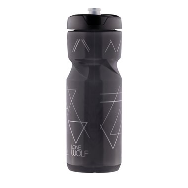 Bottle FORCE Lone Wolf 0.8l (black/silver)