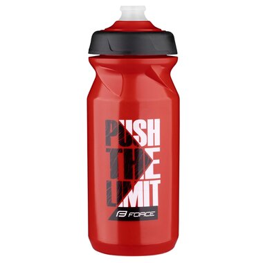Bottle FORCE Push 0.65l (red/black/white)