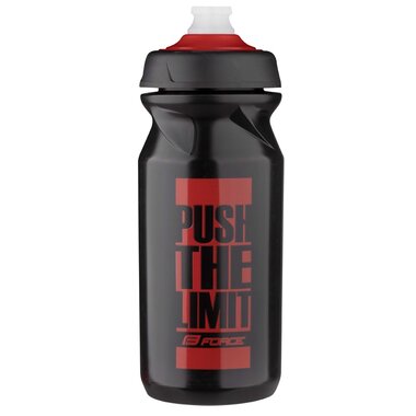 Bottle FORCE Push 0.65l (red/black)