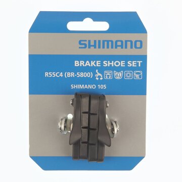 Brake shoes SHIMANO R55C4 V-Brake