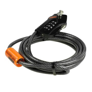 Cable lock KTM Mini 4,8x2000mm with code