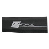 Chainstay protector FORCE 8mm (neoprene, black/silver)
