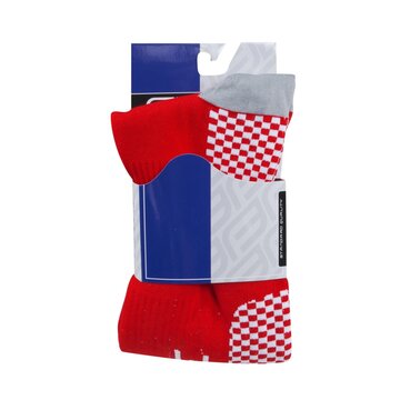 Compression socks FORCE Tessera (red/white) 42-47 L-XL