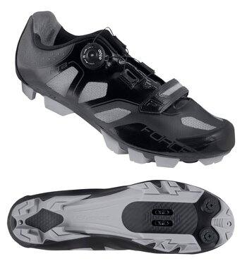 Cycling shoes FORCE MTB Fire (black) size 43