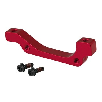 Disc brake adapter FORCE Post / Stand, rear 160mm (red)