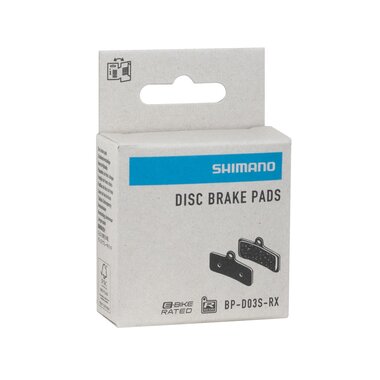Disc brake pads Shimano D03S resin, with spring