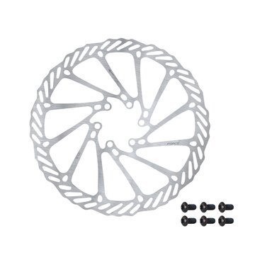 Disc brake rotor FORCE-2 180 mm 6 holes (silver)
