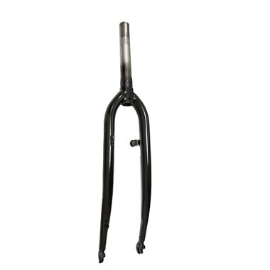 Fork 28" 1 1/8"  V-brake, steel (black)