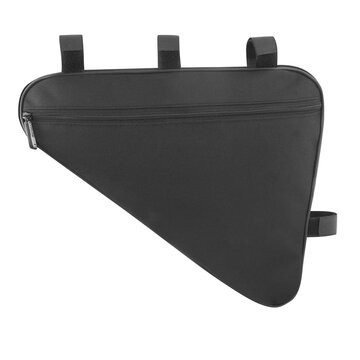 Trikampis rėmo krepšys FORCE Large Eco 2,5l (juodas)