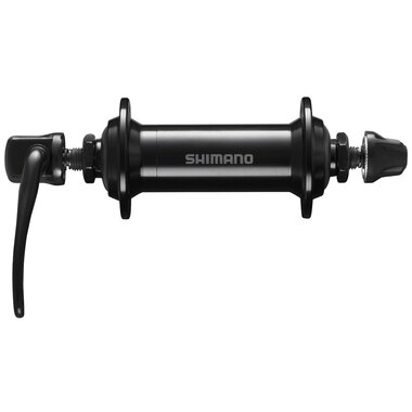 Priekinė stebulė Shimano TX500, 36H, su greitveržle (juoda)