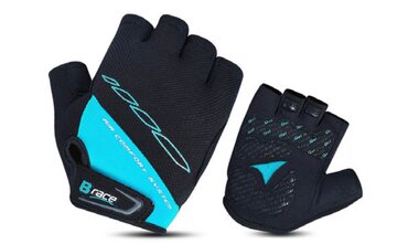 Gloves BONIN B-Race Bump Lady Gel (black/aquamarine) M