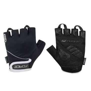 Gloves FORCE Gel II (black) L