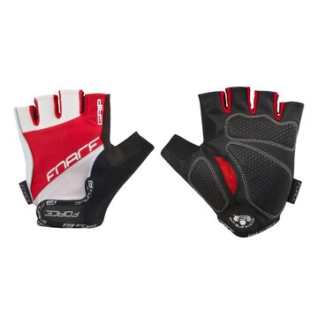 Gloves FORCE Grip (black/red/white) L