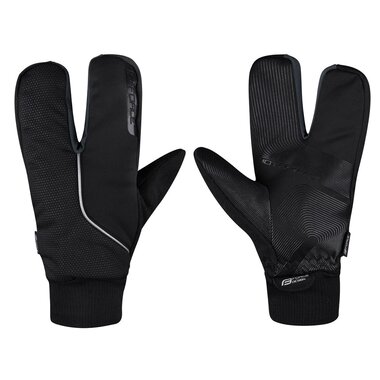 Gloves FORCE HOT RAK PRO Winter (black) L