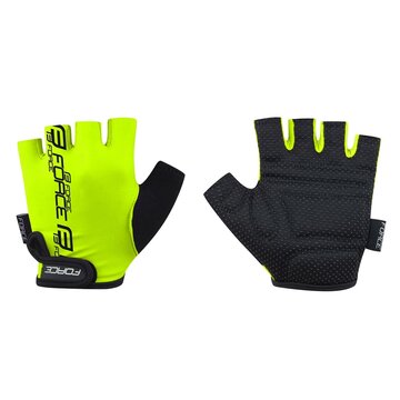 Gloves FORCE Kid II (black/fluorescent) M