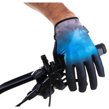 Gloves FORCE MTB CORE (blue) XL
