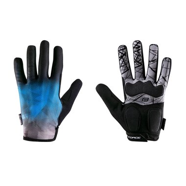 Gloves FORCE MTB CORE (blue) XXL