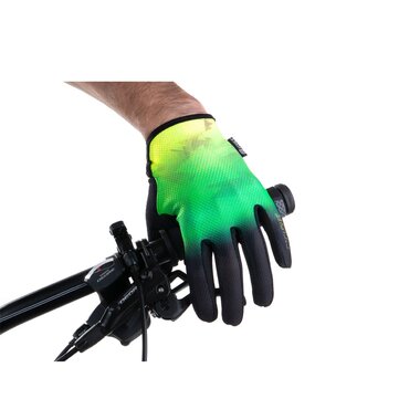 Gloves FORCE MTB CORE (fluorescent/green) S