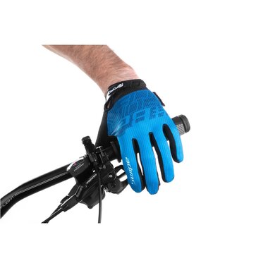 Gloves FORCE MTB Swipe Summer (blue) XL