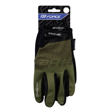 Gloves FORCE MTB Swipe Summer (green) M
