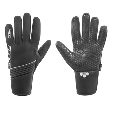 Gloves FORCE Neo Winter (black) L