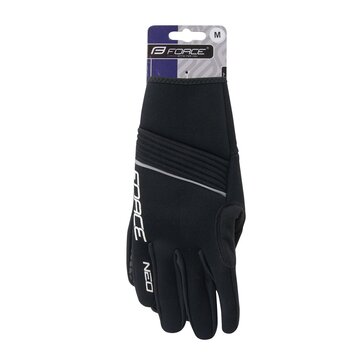 Gloves FORCE Neo Winter (black) M