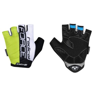 Gloves Force RADICAL (fluorescent/white/black) M