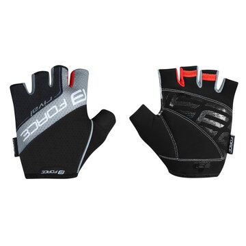 Gloves FORCE Rival (black/grey) XL