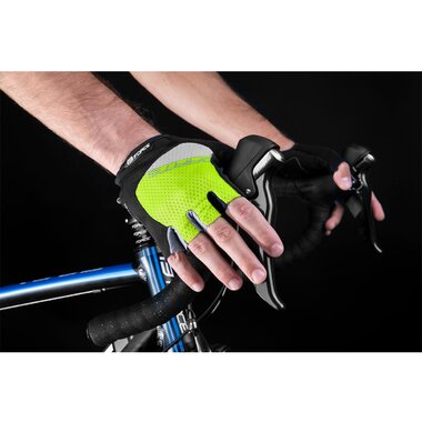 Gloves FORCE Rival (fluorescent/grey) XXL