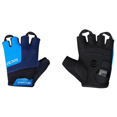 Gloves FORCE SECTOR (black/blue) M