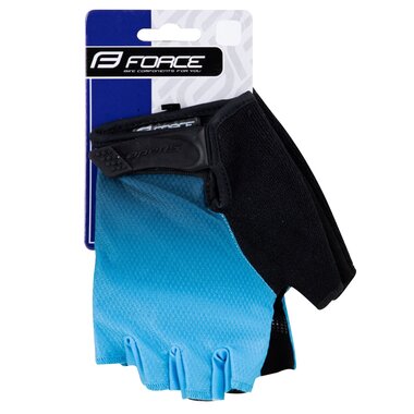 Gloves FORCE Shade (blue) L