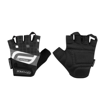 Gloves FORCE Square (black) L