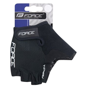 Gloves FORCE Terry (black) size L
