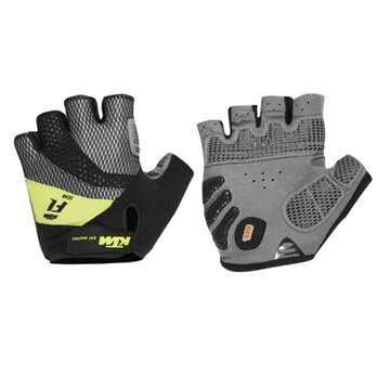 Перчатки KTM FL короткие (черный/лайм) размер M