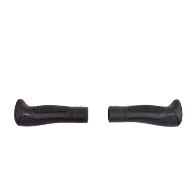 Grips 130mm ergonomic (rubber, black)