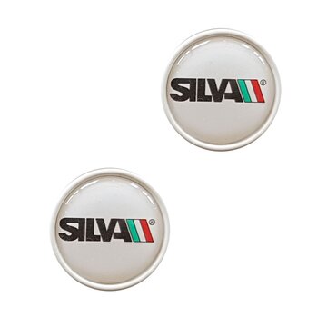 Handlebar end plugs SILVA (white)